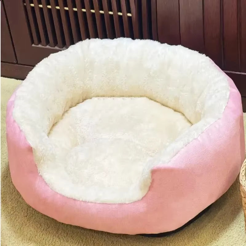 Very Soft Warm Dog Bed Pet Basket Cat House Sofa for Medium Large Dog Sofa Bed Cushion Dog Bed House Pet Supplies Accessories